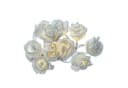 MARELIDA LED-Lichterkette mit 10 weißen Mini-Rosen, warmweiß, batteriebetrieben Bild 1