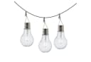 MARELIDA LED Solarleuchte XL 3er-Set Warmweiß Transparent Bild 1