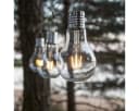 MARELIDA LED Solarleuchte XL 3er-Set Warmweiß Transparent Bild 3