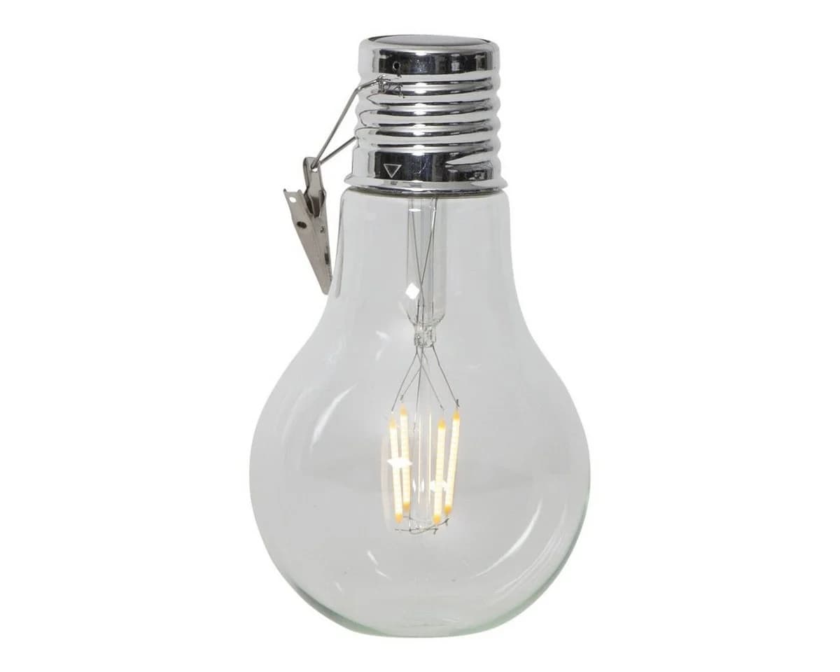 MARELIDA LED Solarleuchte XL 3er-Set Warmweiß Transparent - Bild 4