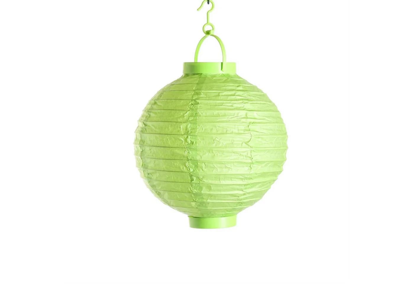 MARELIDA LED Lampion Grün Kaltweiß 20cm - Bild 2