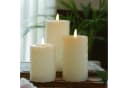 MARELIDA LED-Kerze Twist Echtwachs Creme Timer Bild 3