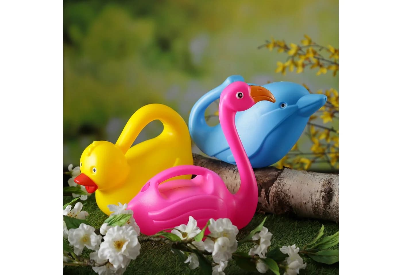 HOLLYHOPPER Gießkanne Delfin FLIPPER Kinder 0,8l Blau - Bild 3