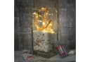 MARELIDA LED-Lichterkette Seil Jute maritime Deko Kordel Tau 20LED 1m Timer Naturseil für Innen Bild 3