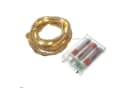 MARELIDA LED-Lichterkette Seil Jute 40 LED 2m Timer Naturseil Innen Bild 2