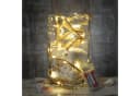 MARELIDA LED-Lichterkette Seil Jute 40 LED 2m Timer Naturseil Innen Bild 3