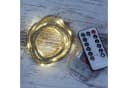 MARELIDA LED-Lichterkette Jute Seil 40LED Timer Dimmbar IP44 Bild 5