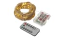 MARELIDA LED-Lichterkette Jute 100LED 5m Timer Dimmbar Bild 1