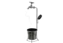 MARELIDA LED Solarleuchte Wasserhahn mit Blumentopf Bild 1