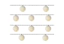 MARELIDA Solar-Lichterkette 10 Lampions Weiß 8 Funktionen Bild 1