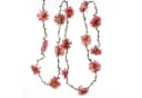 MARELIDA LED-Lichterkette mit 15 Stoffblumen Timer Bild 5