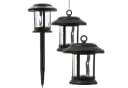 MARELIDA LED Solarleuchte 3in1 Laterne/Hängeleuchte/Wegleuchte 2er Set Warmweiß Bild 4