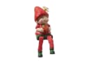 MARELIDA Gartenfigur Kantenhocker Erdbeerjunge Fritz Bunt/Rot Bild 5