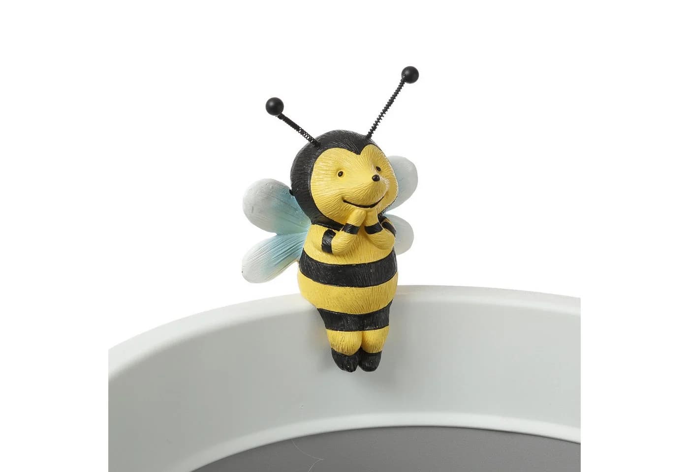 Marelida Blumentopfhänger Biene Bunt Polyresin Gartenfigur - Bild 5