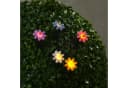 MARELIDA LED Solar Lichterkette Blumen 5x Warmweiß Gartendeko Bild 3