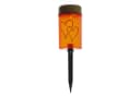 MARELIDA LED Solar Grabkerze Herz Rot mit Lichtsensor Bild 1