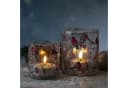 MARELIDA Windlicht Teelichthalter Bruchglasoptik Gimpel Bild 3