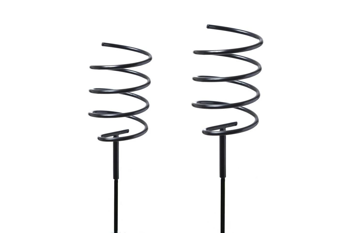 MARELIDA Kerzenhalter Outdoor mit Erdspieß Schwarz 100cm 2er Set - Bild 2