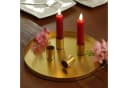 MARELIDA Kerzentablett mit magnetischen Haltern Gold Bild 4