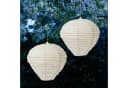 MARELIDA LED Solar Lampion 2er Set Weiß Ballonform Garten Bild 2