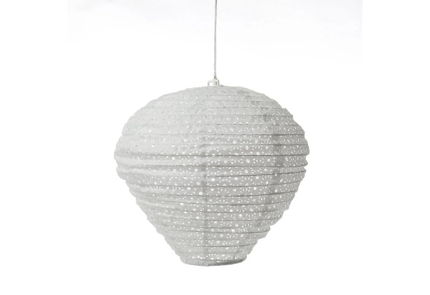 MARELIDA LED Solar Lampion 2er Set Weiß Ballonform Garten - Bild 4
