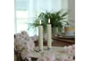 Adilina LED-Kerze LED Stabkerzen Tafelkerzen Dinner Spitzkerzen rustikal 16cm creme 2St Bild 2