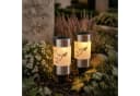 MARELIDA LED Solar Grablichter Taube 2er Set Weiß Bild 2