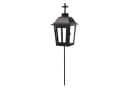 MARELIDA Grablaterne Schwarz mit 2 Wechselbaren Spitzen Bild 3