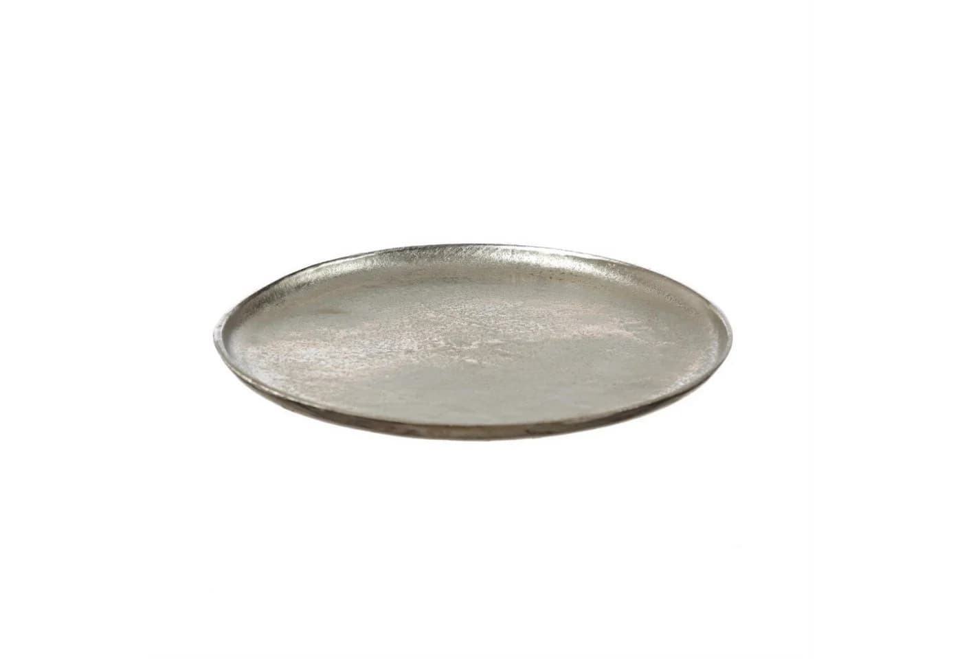 MARELIDA Dekoteller Aluminium Silber 20cm Rund - Bild 2