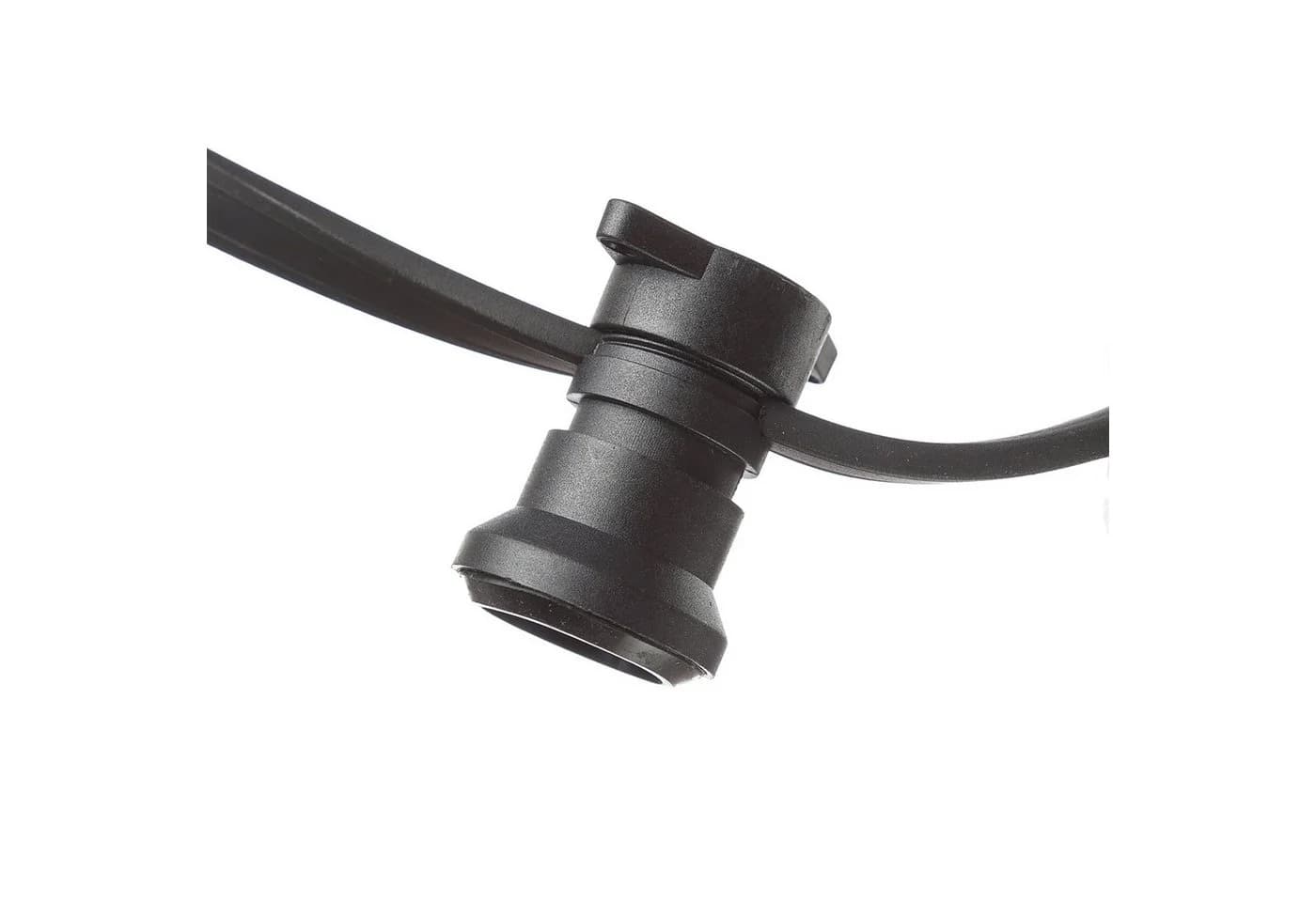 SPICELITE ILLU Party Lichterkette 10m Schwarz 10x E27 Fassung - Bild 5