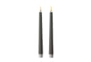 MARELIDA LED-Stabkerzen 2er Set Grau mit Timer Bild 1