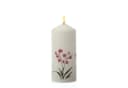 MARELIDA LED-Kerze mit Orchideen Motiv Echtwachs Timer Bild 5