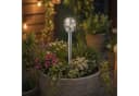MARELIDA Solar Wegleuchte Bruchglas-Optik LED Gartenleuchte Bild 1