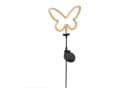 MARELIDA LED Solar Gartenstecker Schmetterling Gelb Bild 4