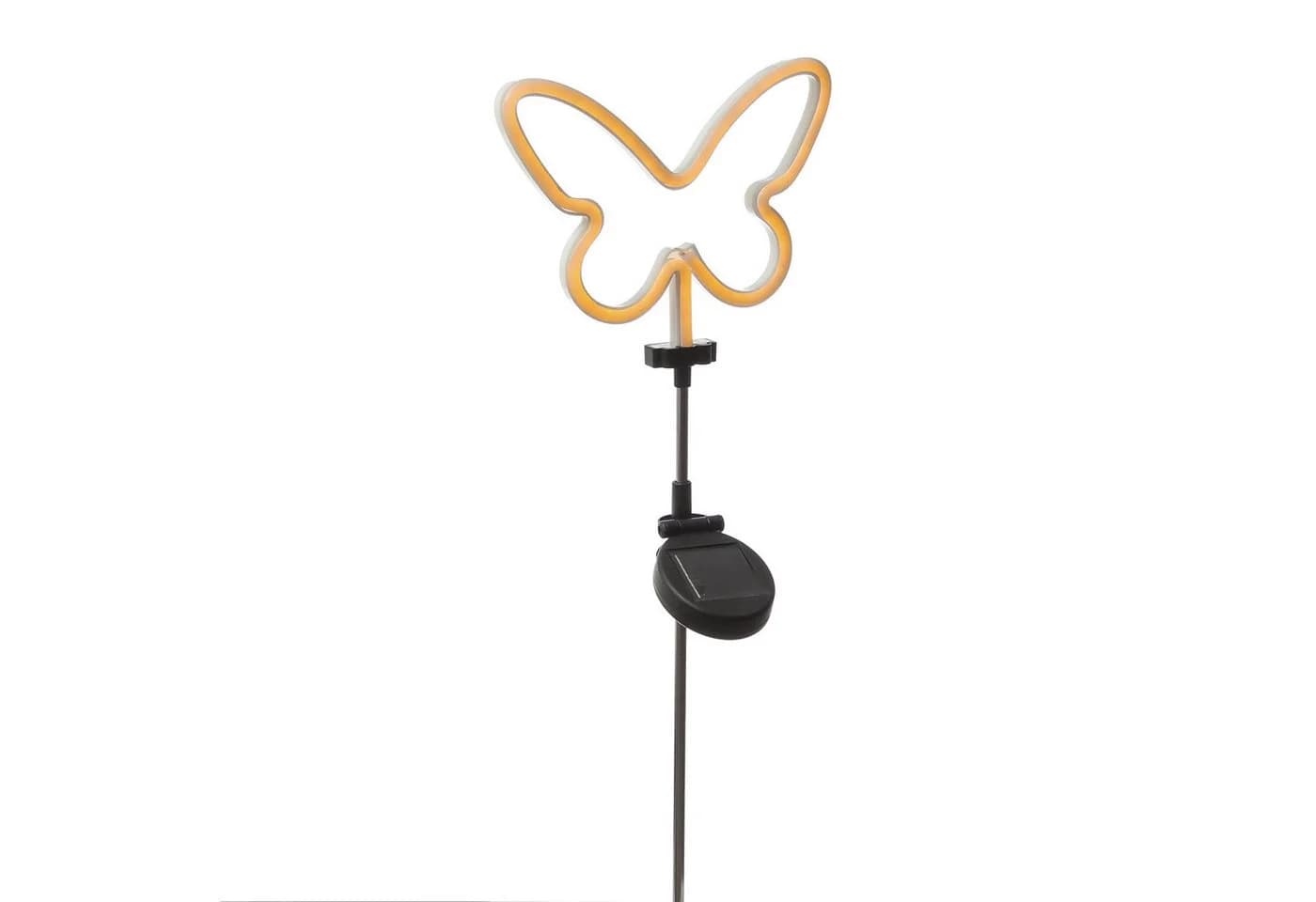 MARELIDA LED Solar Gartenstecker Schmetterling Gelb - Bild 4