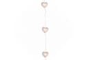 MARELIDA LED-Lichterkette Herzen 10 rosa Herzen 1,65m 12-flammig Bild 5