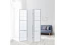 Homestyle4u Paravent Raumteiler Holz Trennwand Weiß Indoor Hochzeit Sichtschutz 3-teilig Bild 2