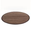 Homestyle4u Bambusteppich Dunkelbraun Rund Bild 2