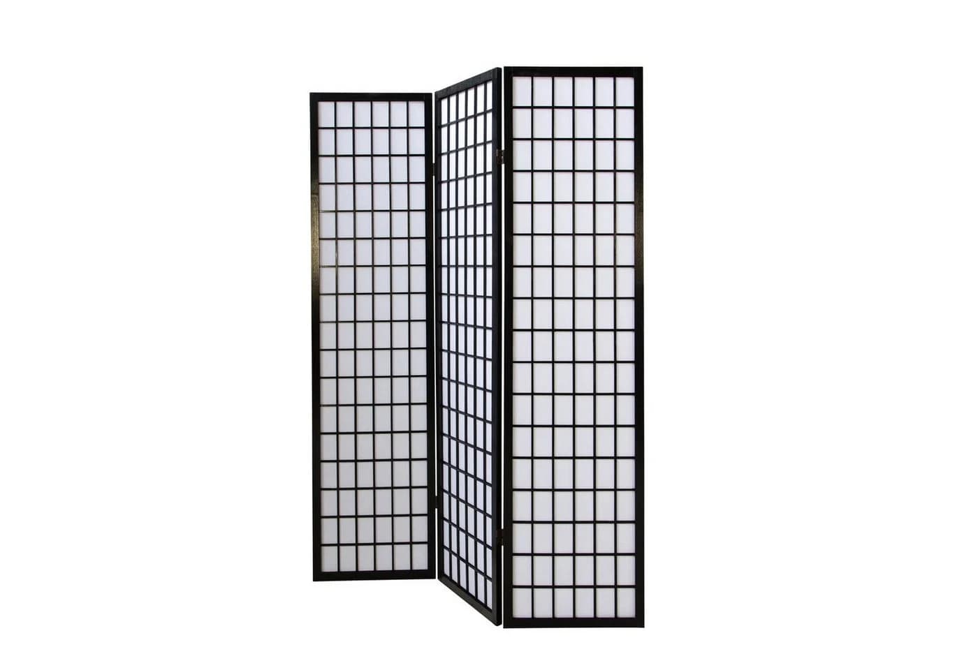 Homestyle4u Paravent Raumteiler Shoj Schwarz Spanische Wand - Bild 5