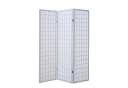 Homestyle4u Paravent Holz Raumteiler Trennwand Shoji Weiß Bild 2