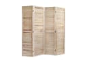 Homestyle4u Paravent Raumteiler Holz 4-teilig Sichtschutz Indoor Bild 1