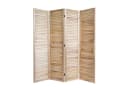 Homestyle4u Paravent Raumteiler Holz 4-teilig Sichtschutz Indoor Bild 2