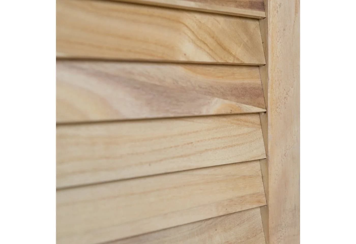 Homestyle4u Paravent Raumteiler Holz 4-teilig Sichtschutz Indoor - Bild 3