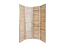 Homestyle4u Paravent Raumteiler Holz 4-teilig Sichtschutz Indoor Bild 5