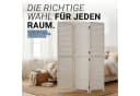 Homestyle4u Paravent Raumteiler Holz Weiß 3-teilig Faltbar Bild 3