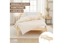 Homestyle4u Palettenbett 90x200 Kiefer Natur mit Lattenrost Bild 4