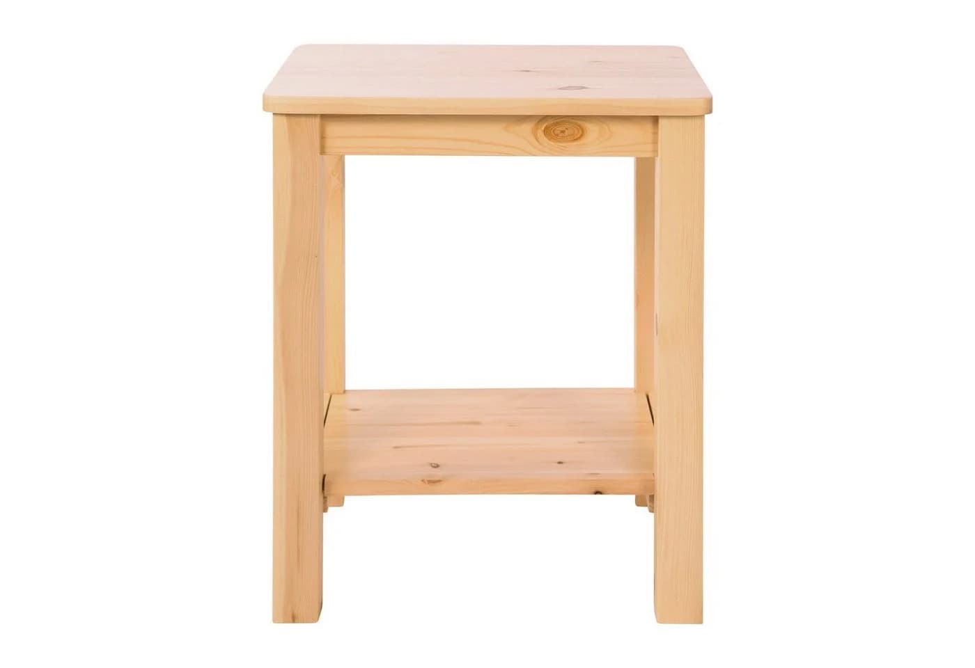 Homestyle4u Nachttisch Kiefernholz Natur - Bild 3