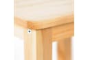 Homestyle4u Nachttisch Kiefernholz Natur Bild 5