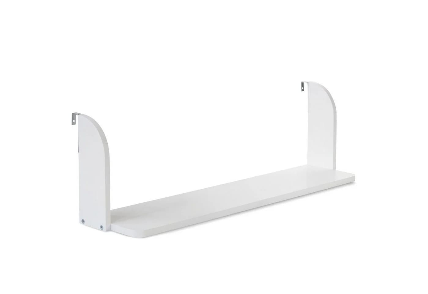 Homestyle4u Hochbett Einhängeregal Weiß Kiefernholz Regal für Kinder