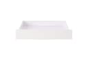 Homestyle4u Bettschubkasten 2er Set Weiß auf Rollen Bild 5